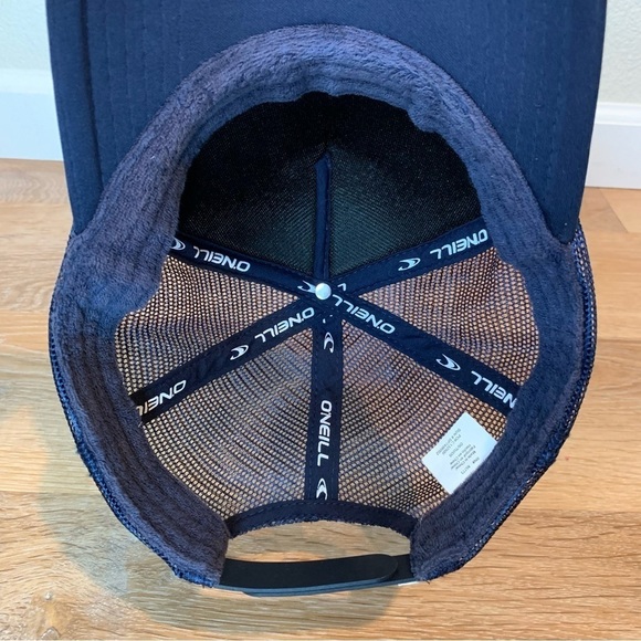 O'neill Beach Squad Blue Mesh Snapback Trucker Hat - Picture 8 of 11